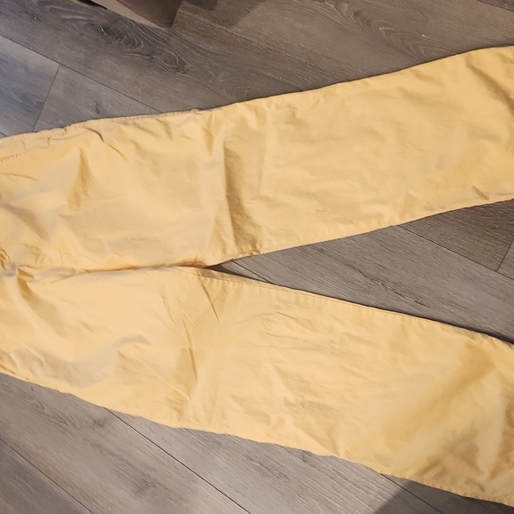 J. Crew Yellow Chinos Versatile Cotton Blend - Picture 3 of 6